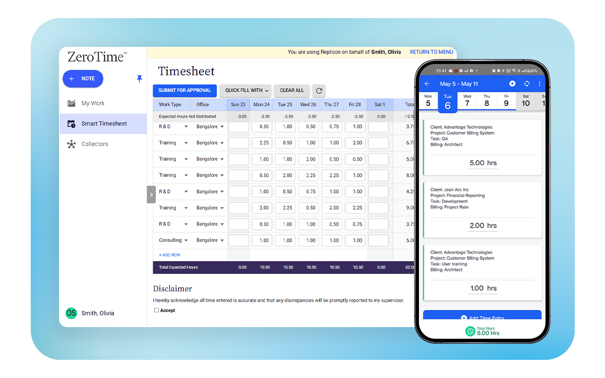 Deltek Replicon For AI-Powered Timesheets For Global Engineering Teams