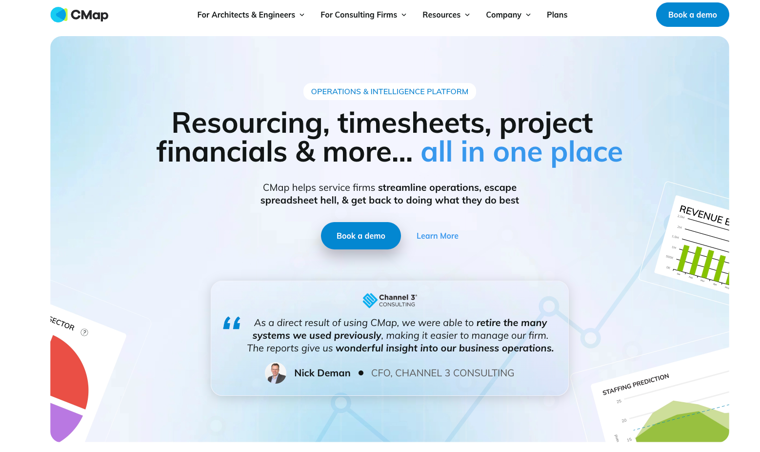 CMap - Best for AEC Project Financial Management