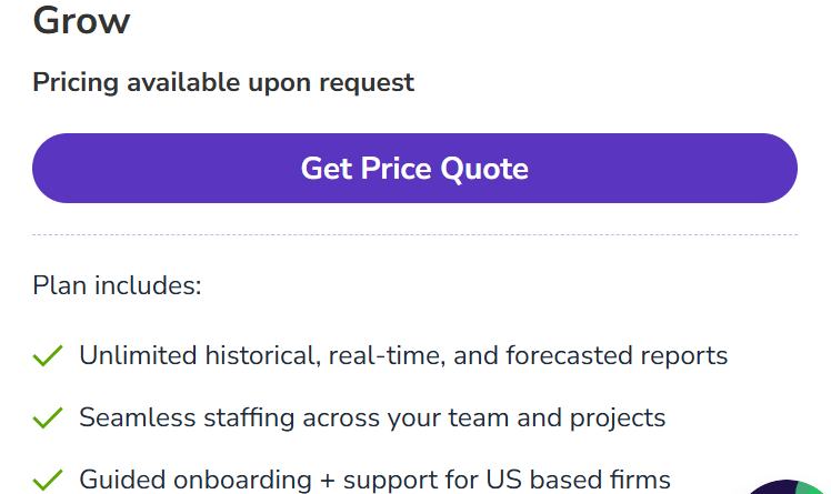 Monograph Pricing Plans (Grow Plan)