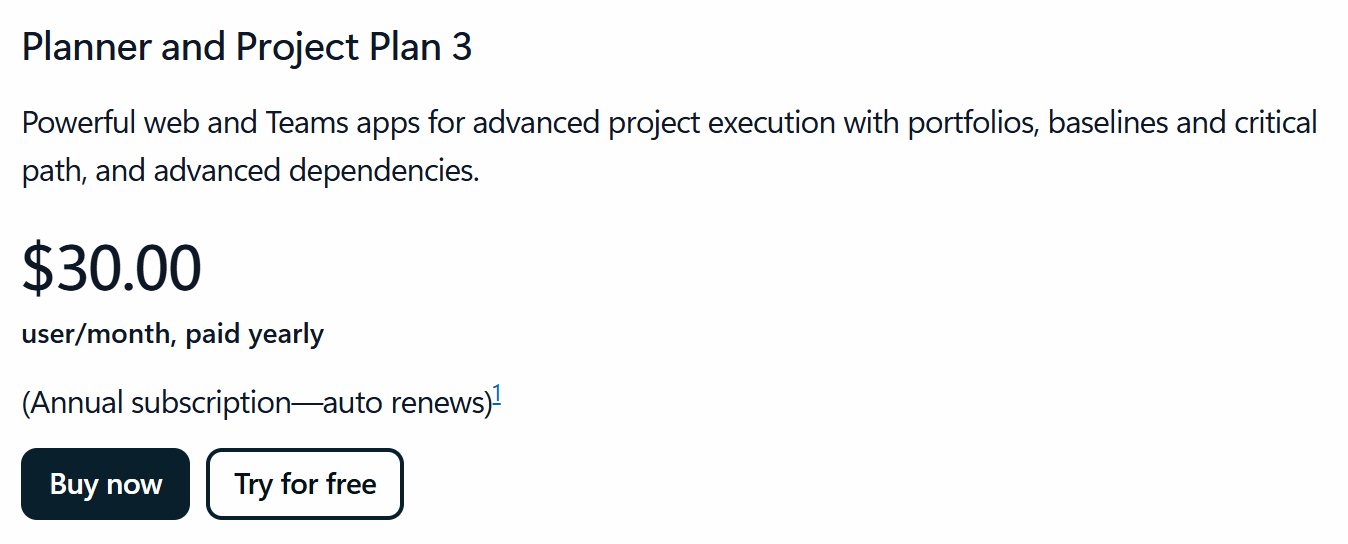 Planner and Project Plan 3