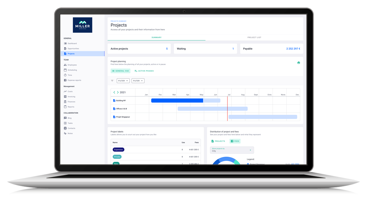 Project management software
