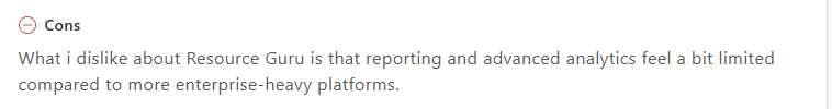 Resource Guru Customer Complaint