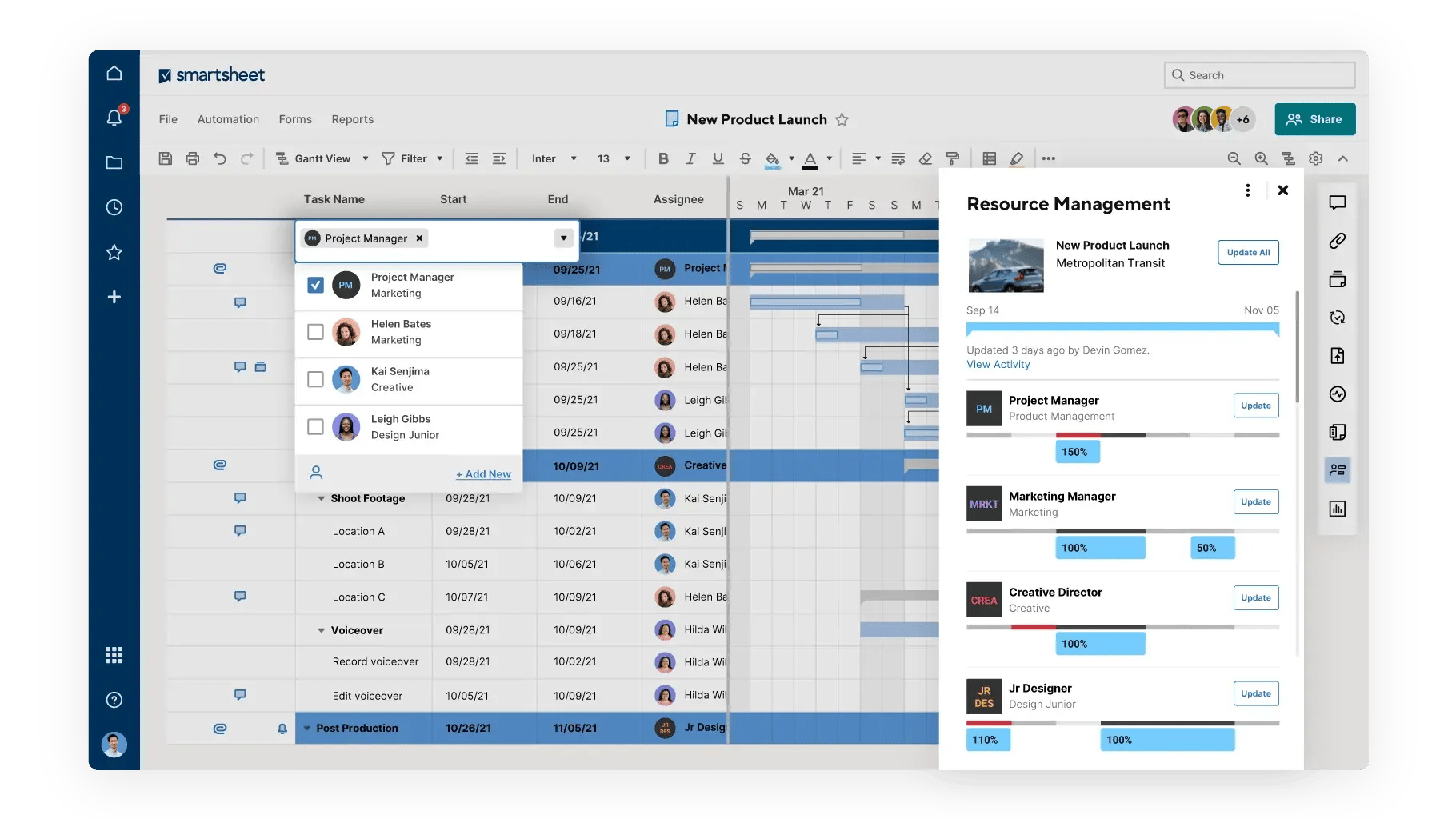 Smartsheet product image