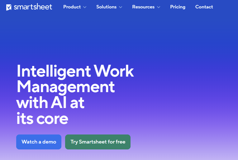 Who Is Smartsheet Best For
