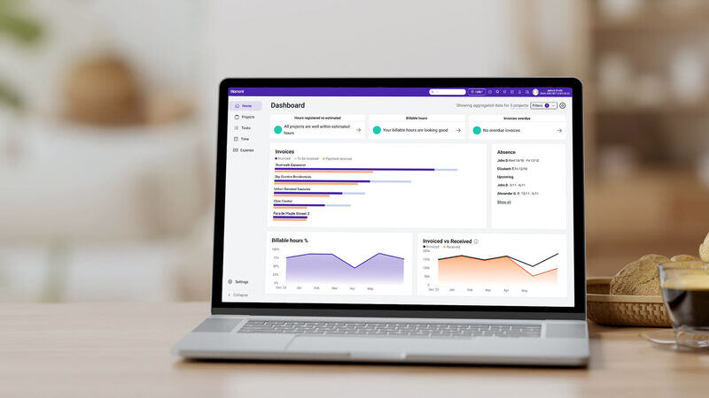 Project manager dashboard