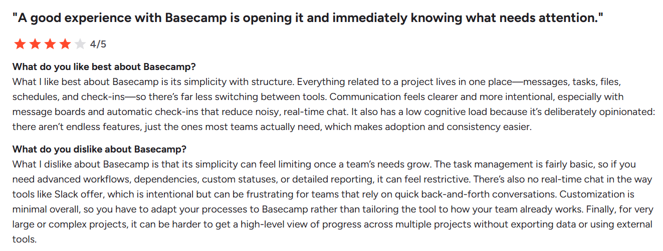 Customer reviews bosecamp 1