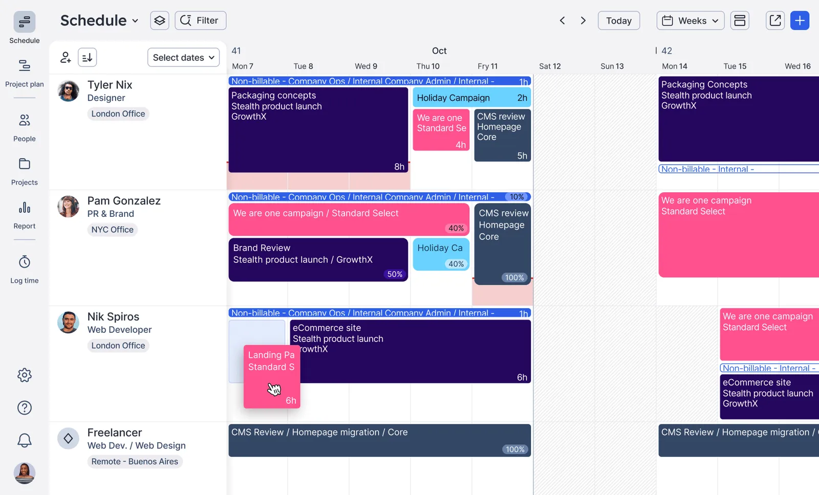 Float For Visual Simplicity and Speed