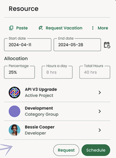 Integrated Leave & Vacation Tracking