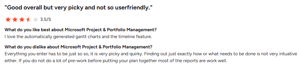 Microsoft Project Review-2