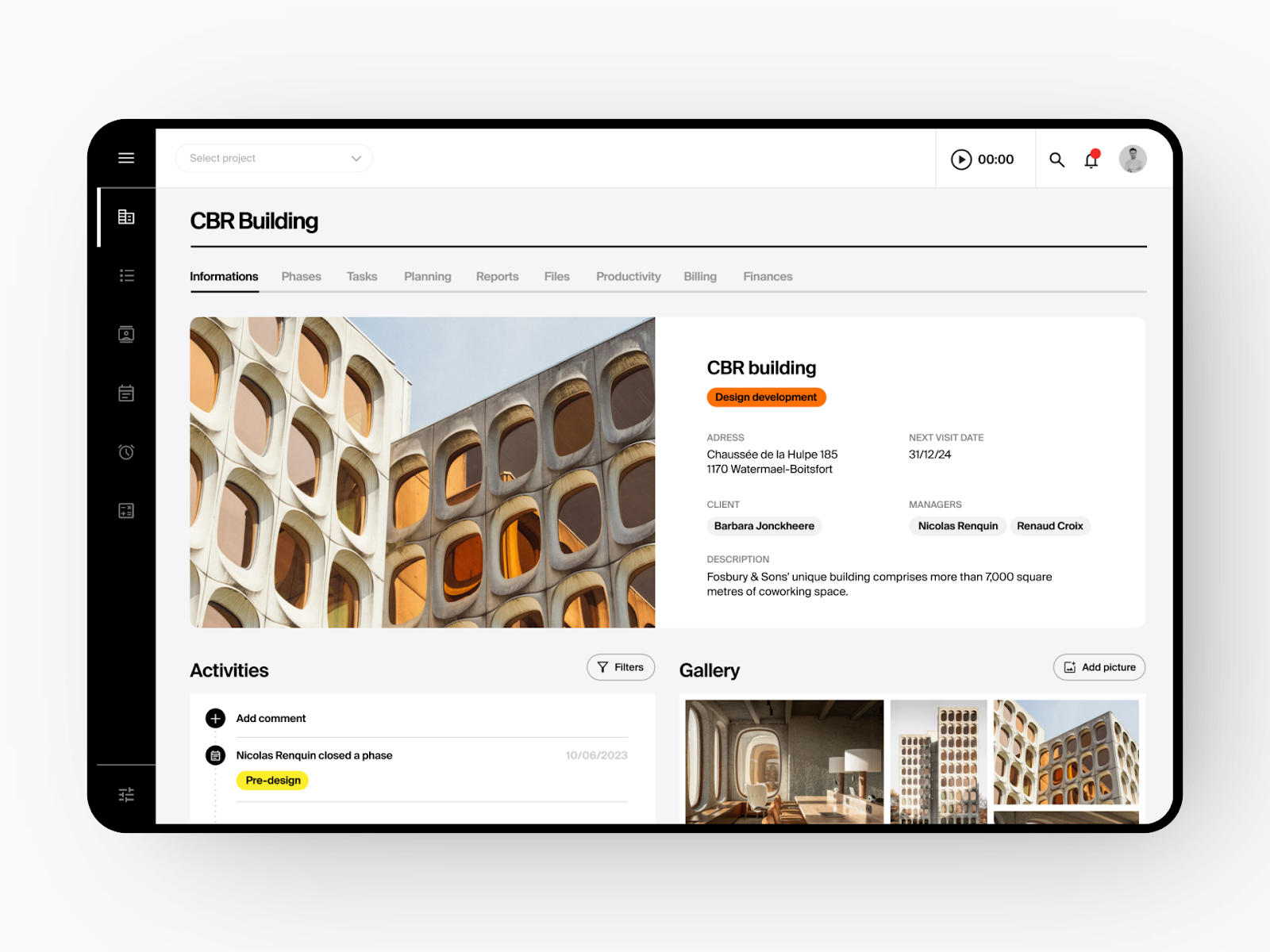 Milient Project Flow Best Project Management Software for Small Architecture Teams