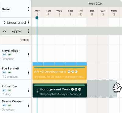 Hub Planner by Milient | Resource Management