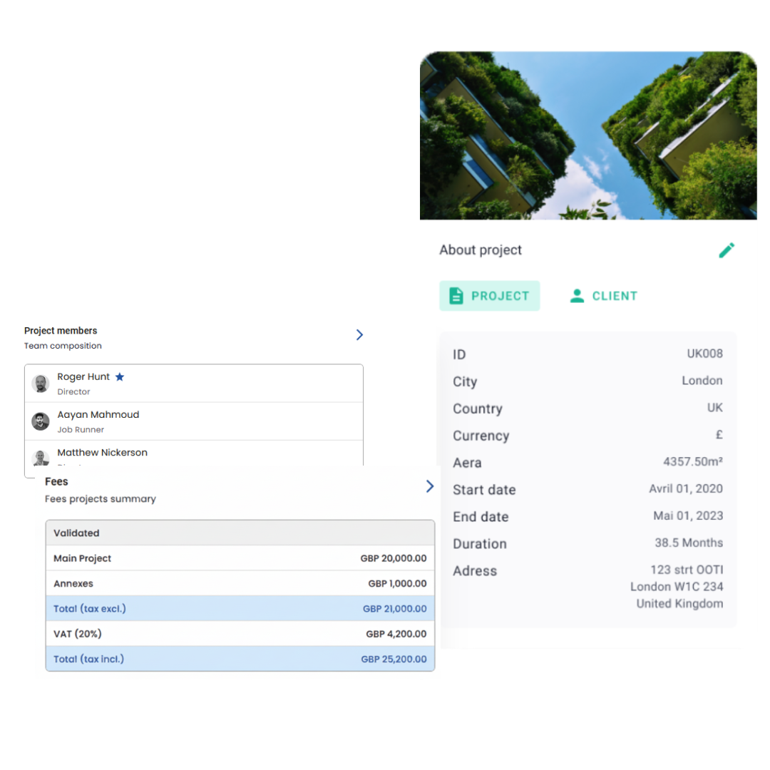DO not use, old - Fees and Project Members