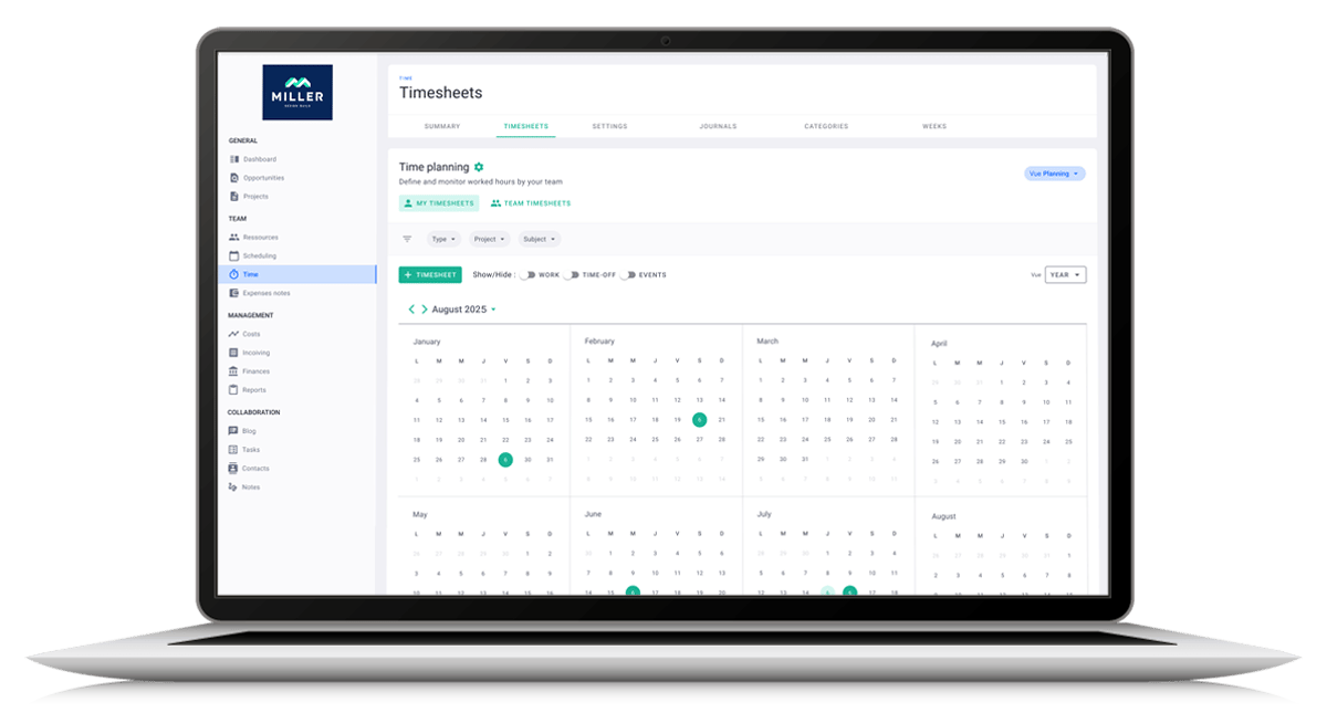 timesheets
